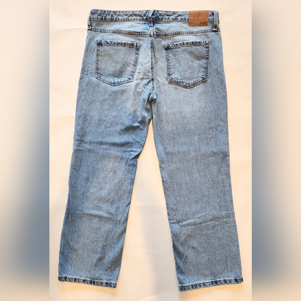 Women's Aeropostale Low Rise Baggy Jeans - Picture 2 of 8
